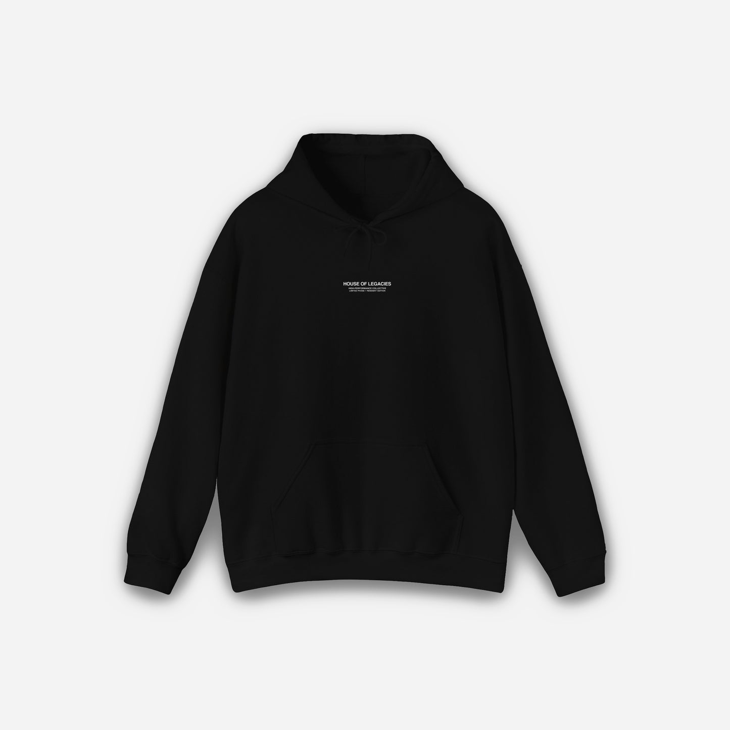 THE ESSENTIALS BLACK RESIDENT HOODIE