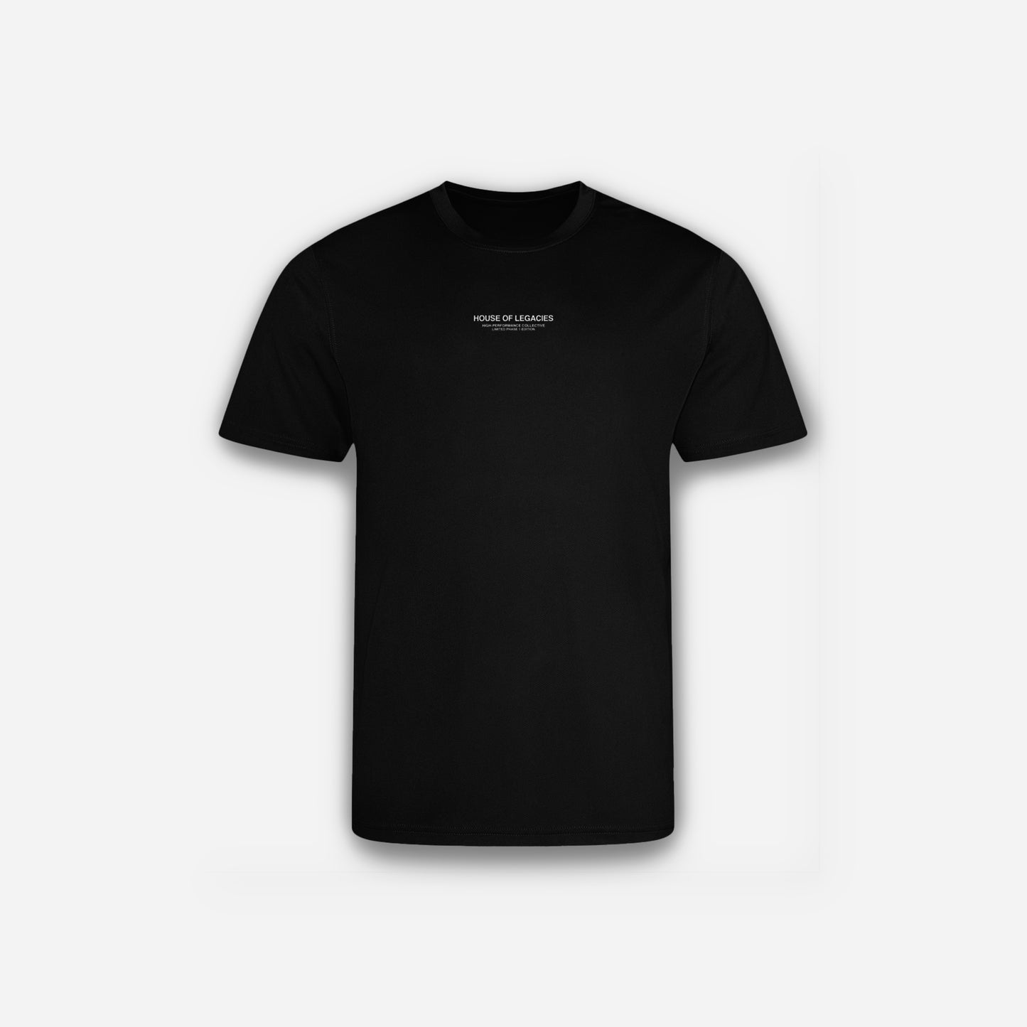 THE ESSENTIALS BLACK SPORTS T-SHIRT