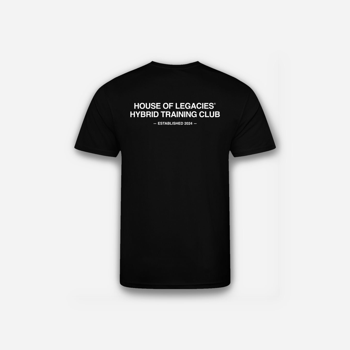 THE HYBRID BLACK SPORTS T-SHIRT