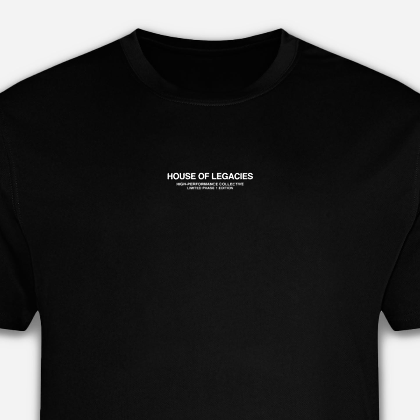 THE ESSENTIALS BLACK SPORTS T-SHIRT