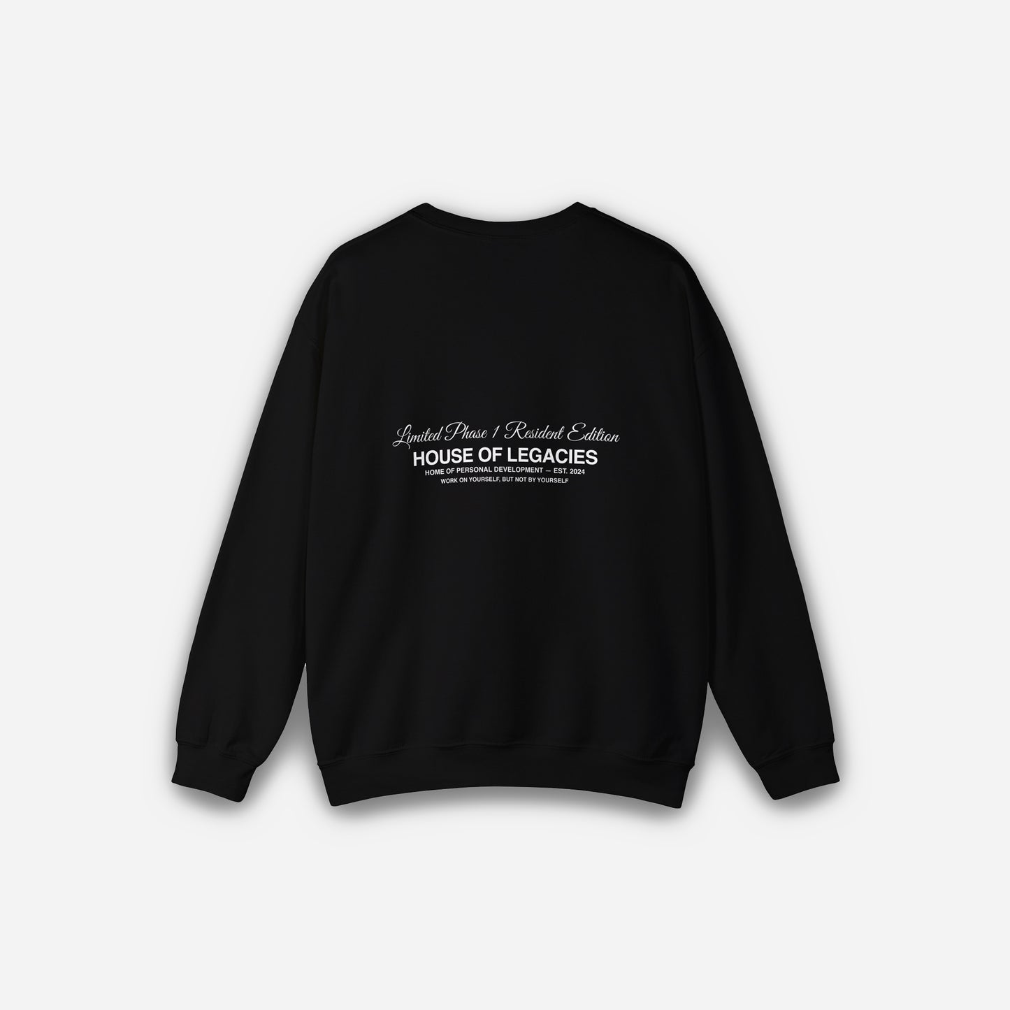 THE SIGNATURE BLACK RESIDENT SWEATER