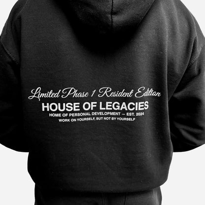 THE SIGNATURE BLACK RESIDENT HOODIE